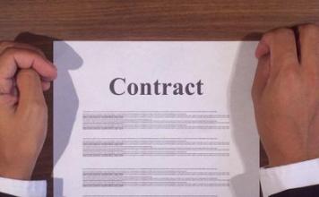 Signed Contract in Spain